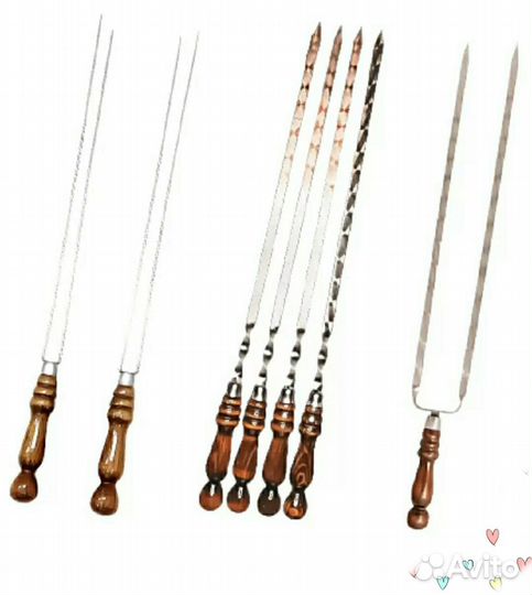 Набор шампуров в чехле в подарок