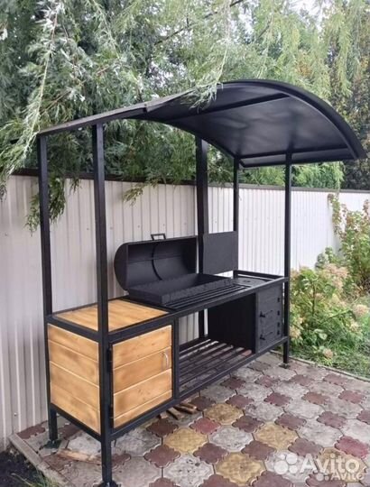 Мангалы в стиле лофт