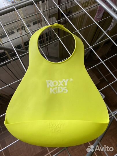 Слюнявчик силиконовый