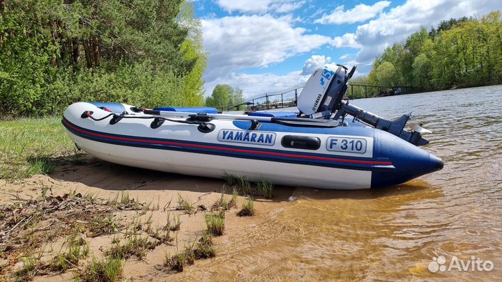 Лодка пвх Yamaran и мотором Yamaha 5 лс 4х-тактный