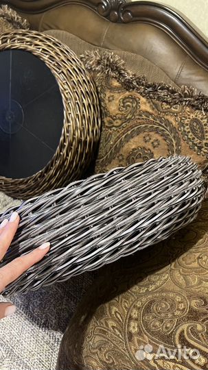 Лежанка из ротанга