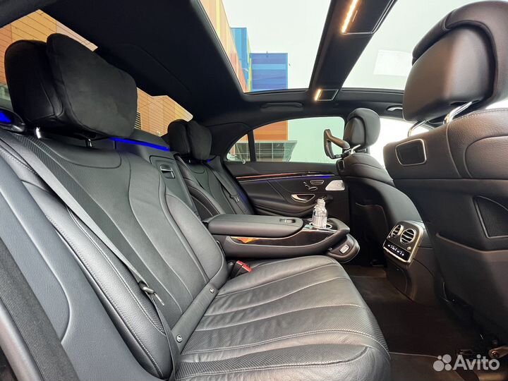 Аренда Mercedes-Benz S-class 2020 г.в. с водителем