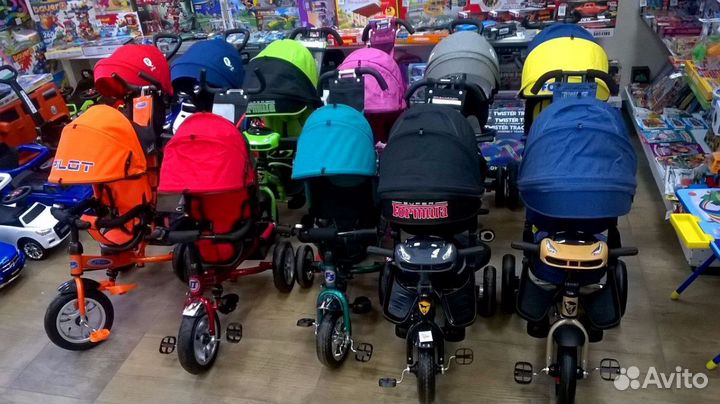 Трехколесный велосипед