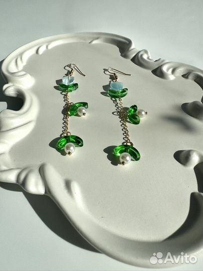 Серьги висячие