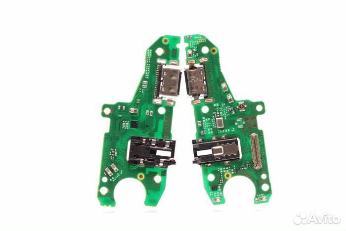 Шлейф Honor X7 (плата) разъем зарядки/разъем наушн