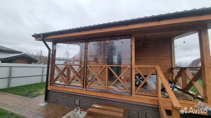 Мягкие окна на веранду