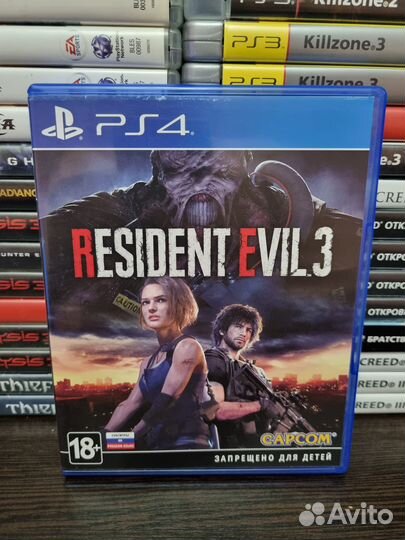 Resident Evil 3 PS4, PS5