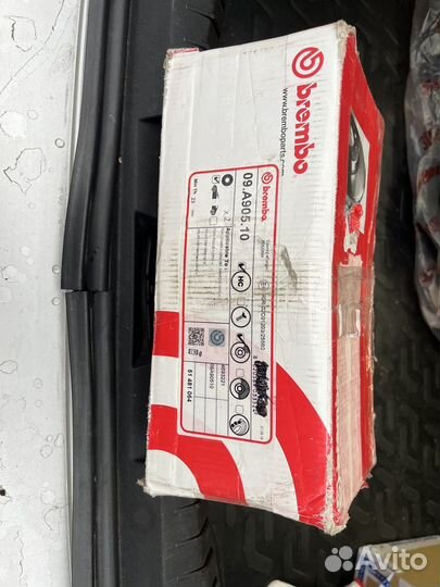 Тормозные диски Brembo 09A90510 р.278 мм 2шт Ford