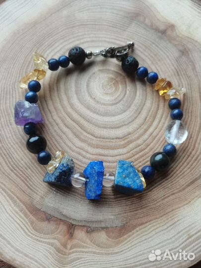 Браслет с натуральными камнями