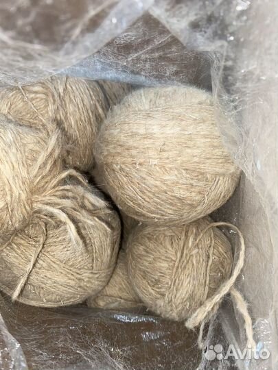 Пряжа из собачьей шерсти и пух