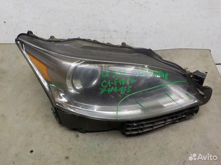 Фара правая Lexus LS460/LS460L/LS600h/LS600hL