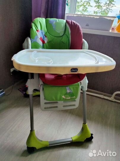 Стул для кормления chicco polly