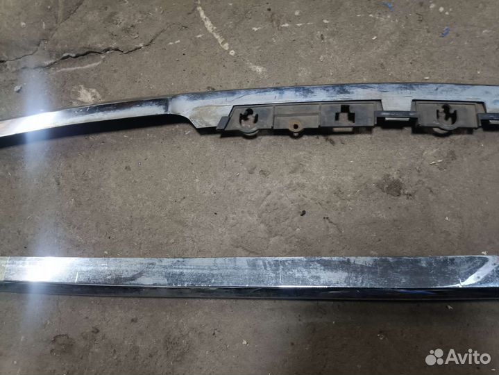 Хром с бамперов опель омега а рестайл