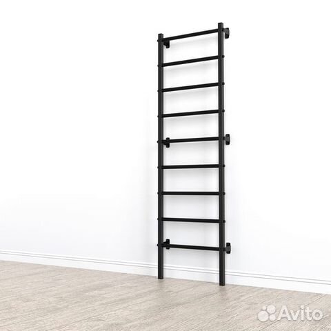 Шведская стенка Рекорд Х (с опорой на пол), черная