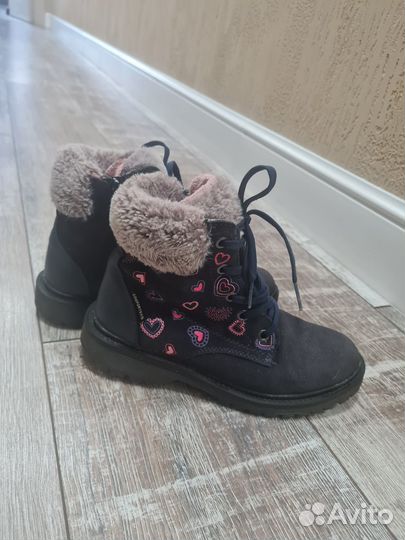 Ботинки для девочки 35 размер