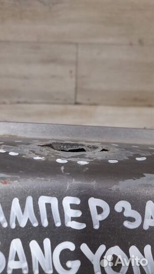 Бампер задний под парктроники Ssang Yong Action 2