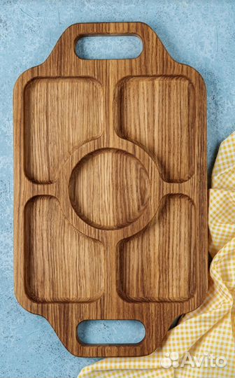 Поднос деревянный