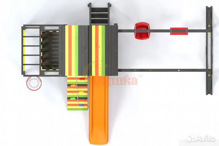 Детская площадка Савушка Мастер 4 (orange)