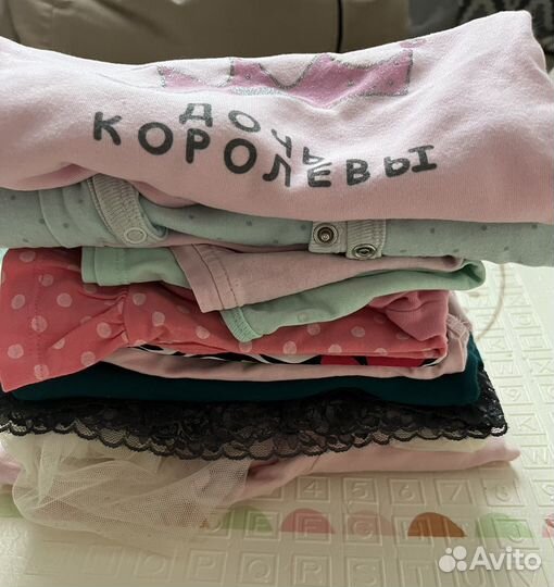 Вещи пакетом для девочки 62-68