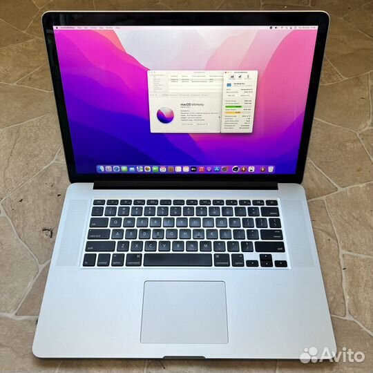 Супер Apple MacBook Pro 15 2015 i7 256 SSD