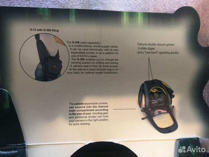 Сумка для фотоаппаратуры kata