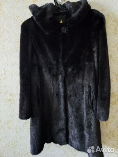 Шуба норковая 42 44 бу