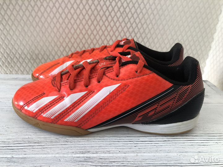 Детские бутсы для зала Adidas F50 F10 IN US 3 и 4