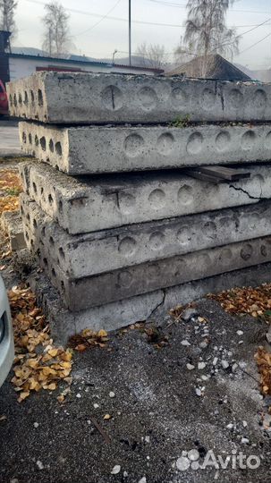 Продам ж.б плиты 6.20 на 1.20 б/у.- 6 штук