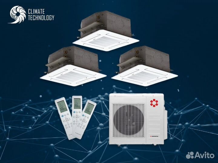 Кондиционер kentatsu kmza20hzrn1