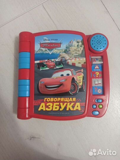 Музыкальная книга азбука Молния Маккуин