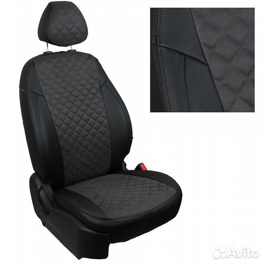 Чехлы Атопилот Алькантара Hyundai Santa Fe