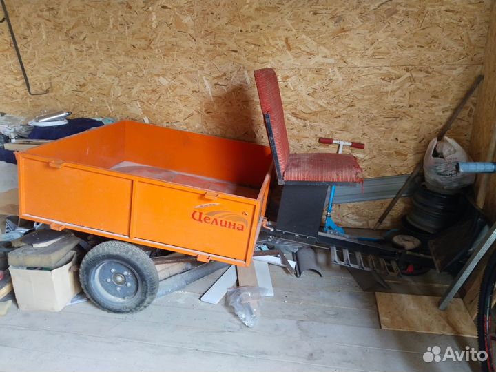 Телега для мотоблока