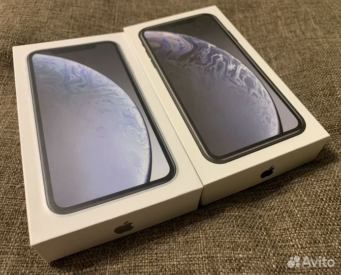 Коробка от iPhone XR и iPhone 6