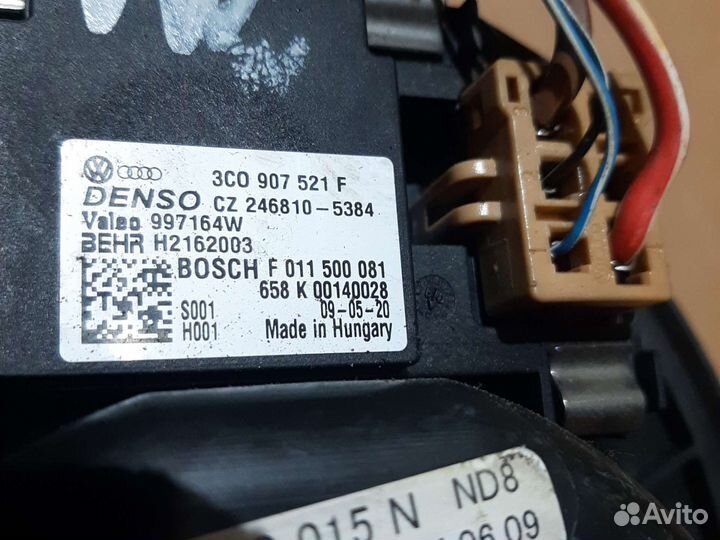 Моторчик печки Фольксваген Пассат B6 CC Гольф 6