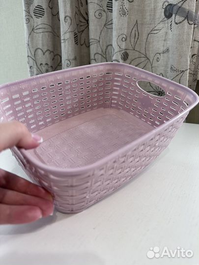 Корзинки пластиковые