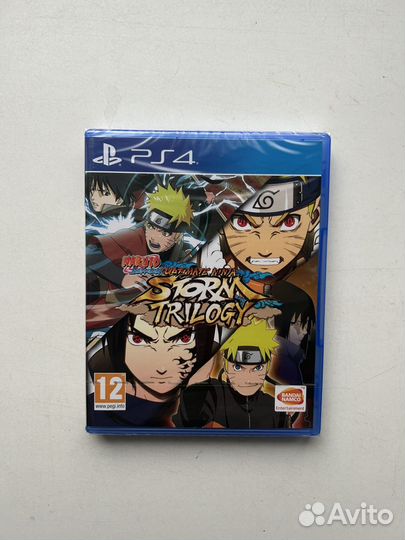 Naruto Ultimate Ninja Storm Trilogy (Новый) Ps4