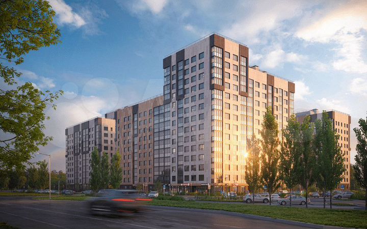 2-к. квартира, 59,2 м², 7/10 эт.