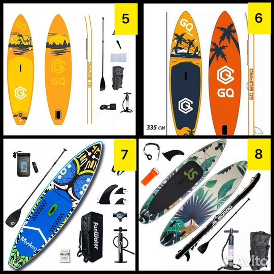 Сапборды JS, FunWater 320/335/350 см