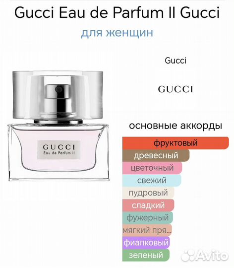 Eau de Parfum II Gucci 90 мл