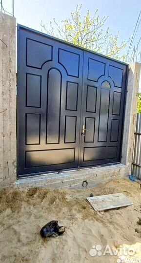 Ворота в стиле неоклассика на заказ