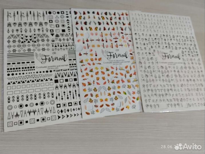 Наклейки для ногтей