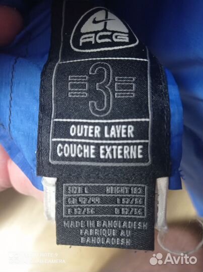 Пуховик nike двухсторонний