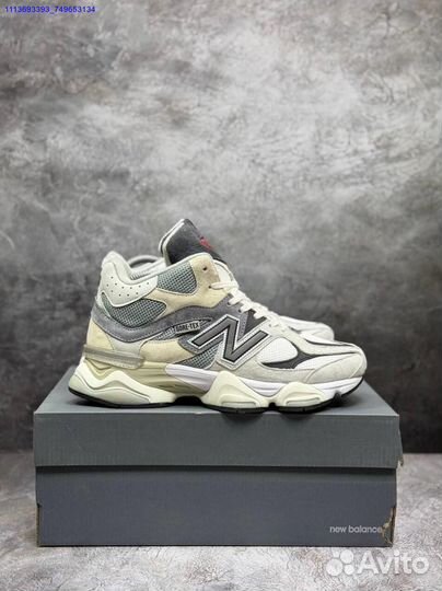 New Balance 9060 gore-TEX Серо бежевые