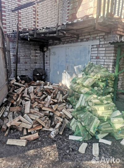 Дрова колотые