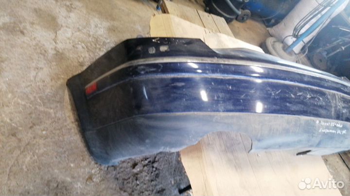 Бампер задний седан с хромом Ф. Пассат В5+