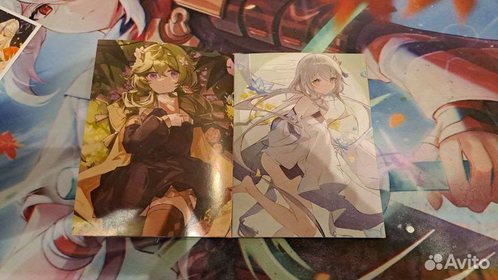 Мини альбом с артами Genshin impact