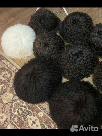 Папахи козий мех