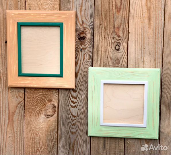 Рамки деревянные для вышивки и фотографий