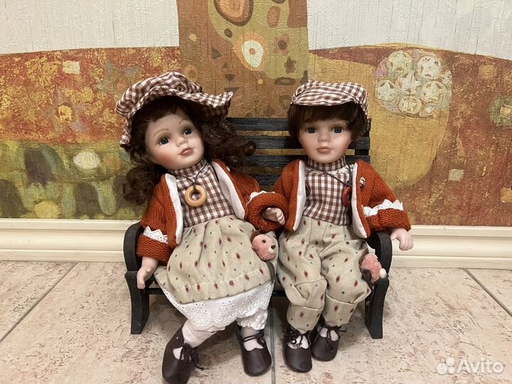Набор винтажных кукол