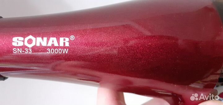 Фен для волос gama 3000w Professional, большой